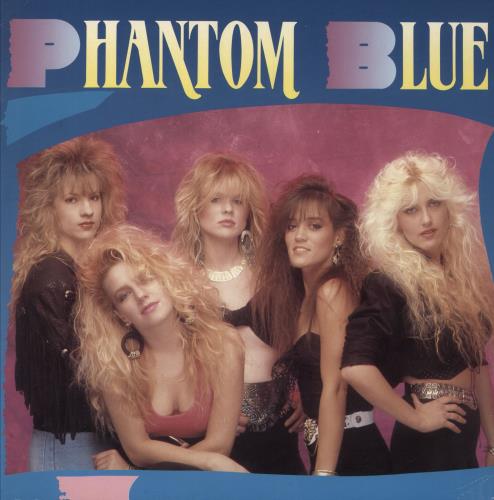 Phantom Blue Phantom Blue Dutch vinyl LP album (LP record) (614260)